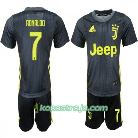 Billiga Fotbollströjor Juventus Ronaldo 7 Barn Tredje tröja 2018/19 Kortärmad